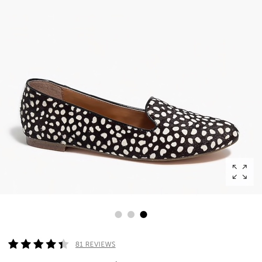 J. Crew Calf Hair Cora Loafers. Size 8.5